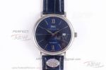 RSS Factory IWC Portofino Automatic Men's 40 MM Blue Dial Stainless Steel Case 9015 Watch